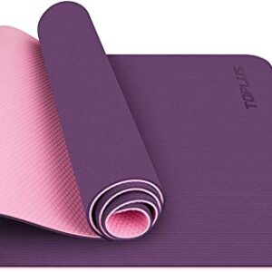 TOPLUS Esterilla Yoga Antideslizante Nivel Profesional Yoga