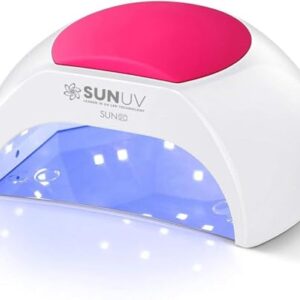 SUNUV Lámpara Secadora Uñas, Profesional LED Lampara Uñas 4