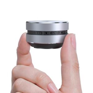 Docooler Altavoz portátil conducción ósea, micrófono radio