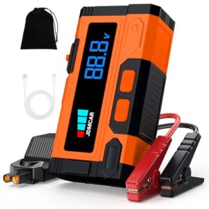 JDMCAR Arrancadores Bateria Coche 8000A 12V Arrancador Motor
