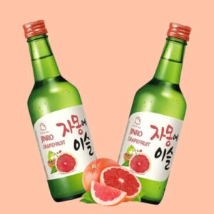 Jinro Chamisul Soju Coreano Bebida 350ml 13 Vol. (Pack 2