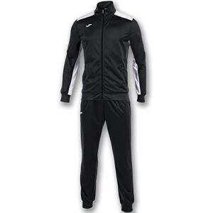 Joma Academy Chandal Caballero, Hombre, Negro/Blanco, XL