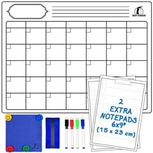 Set Calendario Magnético Mensual Grande Planificador Pizarra