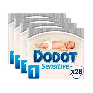 PAÑALES DODOT SENSITIVE R.NACIDO CAJA 112 Unidades 2 5