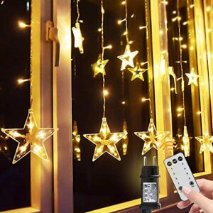 Guirnaldas Luminosas Estrellas Luces, 108 Leds Telones Led